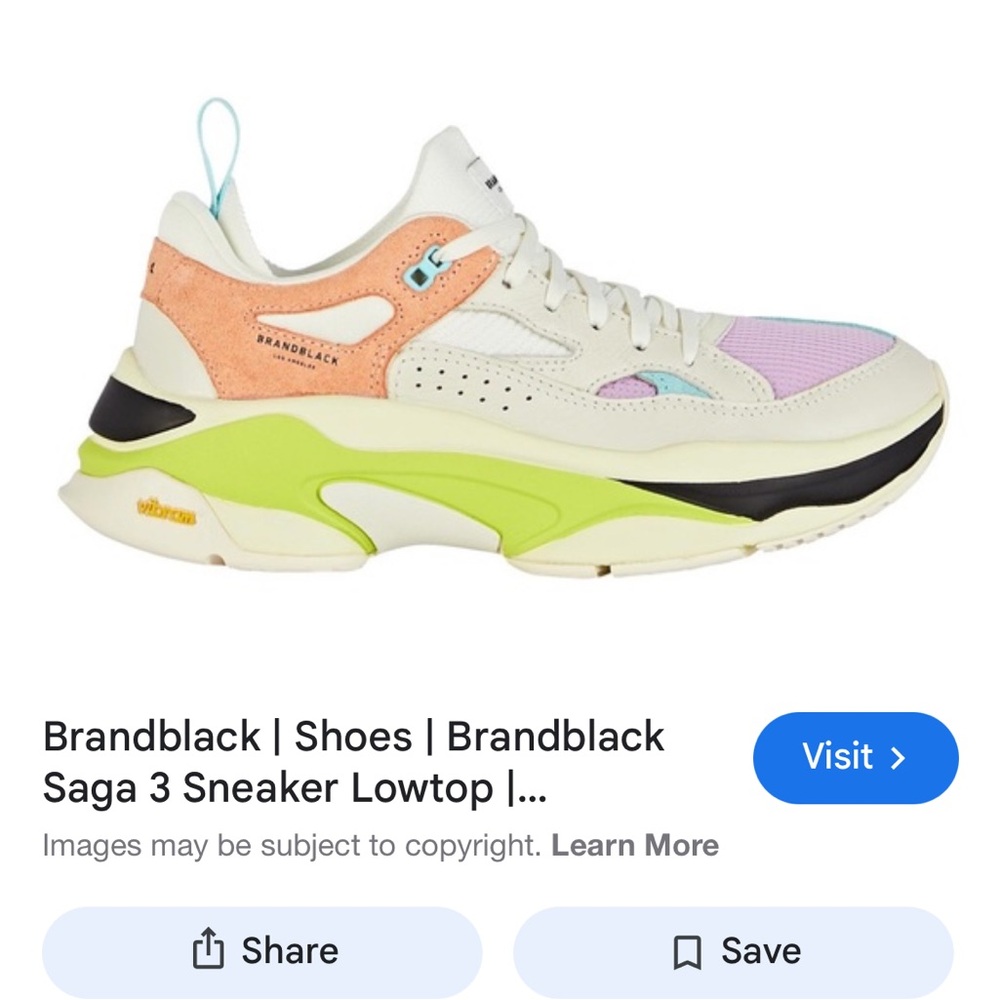 Brandblack Los Angeles / Vibram Sneakers size 7.5